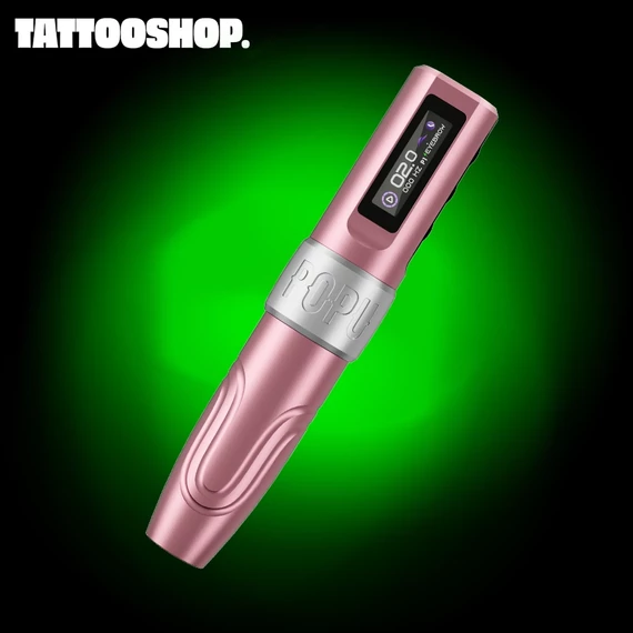 Popu Mini Diva sminktetováló gép – 2 akkumulátorral, professzionális PMU eszköz
